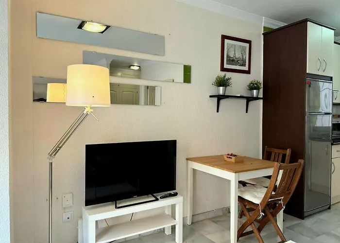 Estudio Junto A La Playa De La Malagueta & Parking